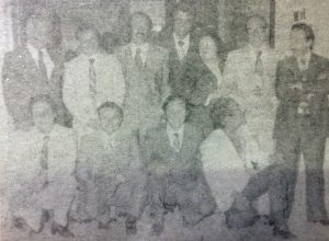 El grupo de médicos locales, fundadores y organizadores, de la Clínica Nuestra Señora del Carmen, inaugurada el 2 de diciembre de 1979. Por una sentencia judicial, que determinó su quiebra, hubo de cerrar, definitivamente, sus puertas, el 17 de diciembre de 2013.