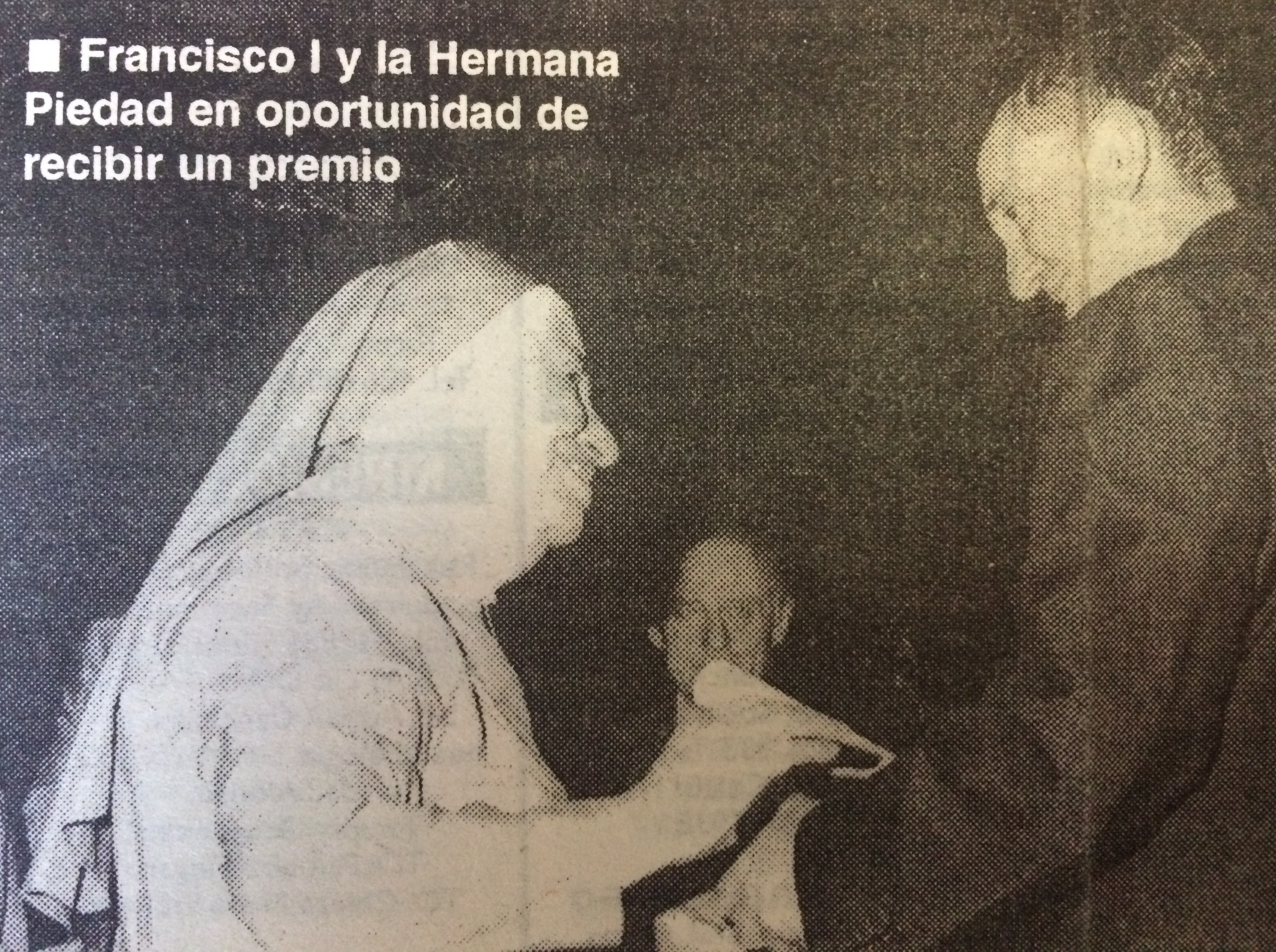 Los 30 años del fallecimiento de la Hermana Piedad