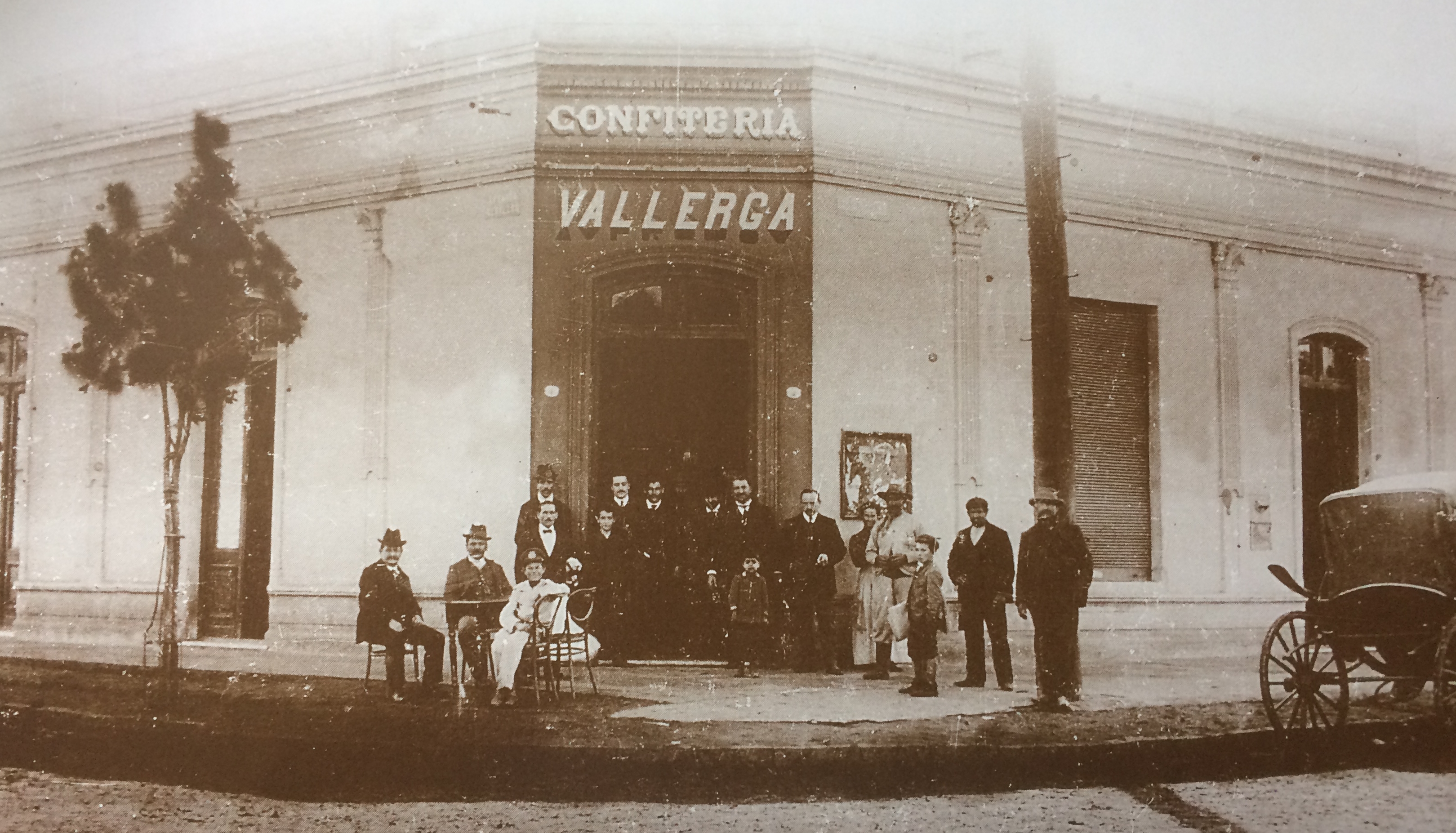 La antigua y tradicional confitería Vallerga: Todo un símbolo y baluarte en la historia de Chivilcoy
