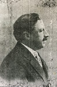 Don Leonilde Bardengo, ex intendente municipal, en 1917.