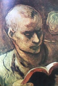 Ilustraciones, de distintos libros de lectura, de la escuela primaria, correspondientes a la década de 1950.