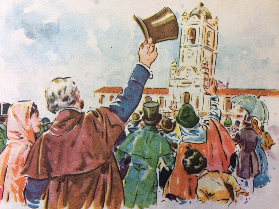 Los 168 años, de la primera celebración chivilcoyana del 25 de Mayo de 1810