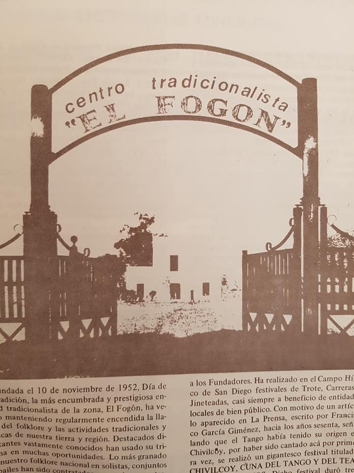 El gran Centro Tradicionalista “El Fogón” (1952).