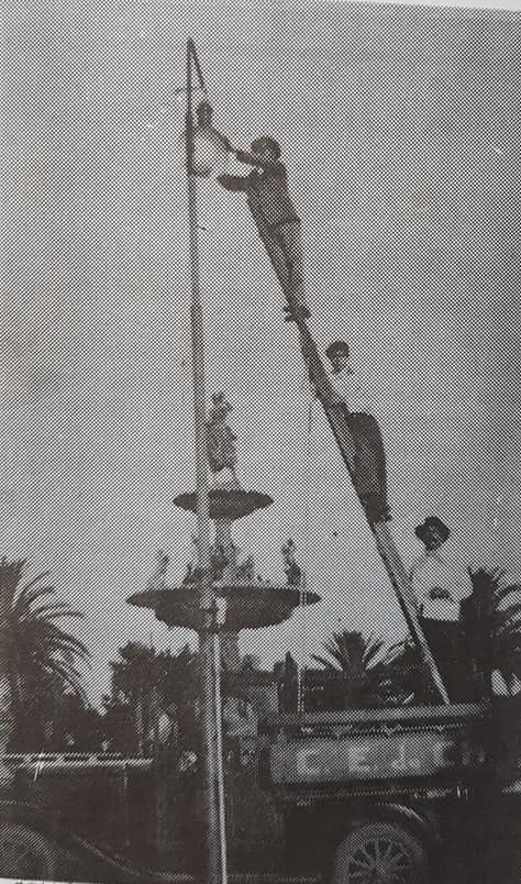 El alumbrado público chivilcoyano, en sus orígenes.