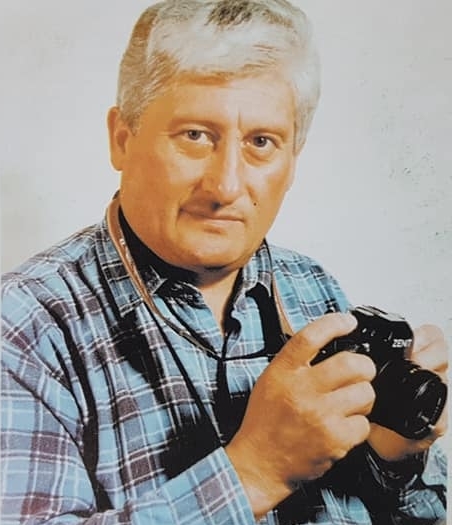 El destacado fotógrafo e investigador chivilcoyano, Luis Ángel Desía