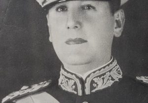 El General Juan Domingo Perón, electo en los comicios del 24 de febrero de 1946, quien asumió, por vez primera, el cargo de presidente de la Nación, el 4 de junio de ese mismo año, 1946.