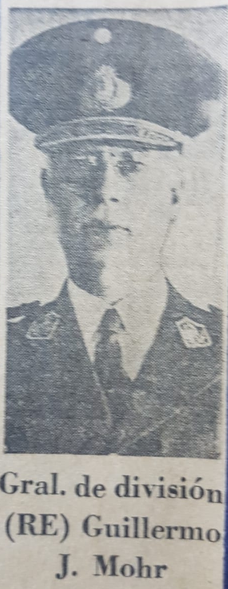 El general de división, chivilcoyano, Don Guillermo José Mohr, y el certamen literario “General Manuel Belgrano”, de los años 1970 y 1971.