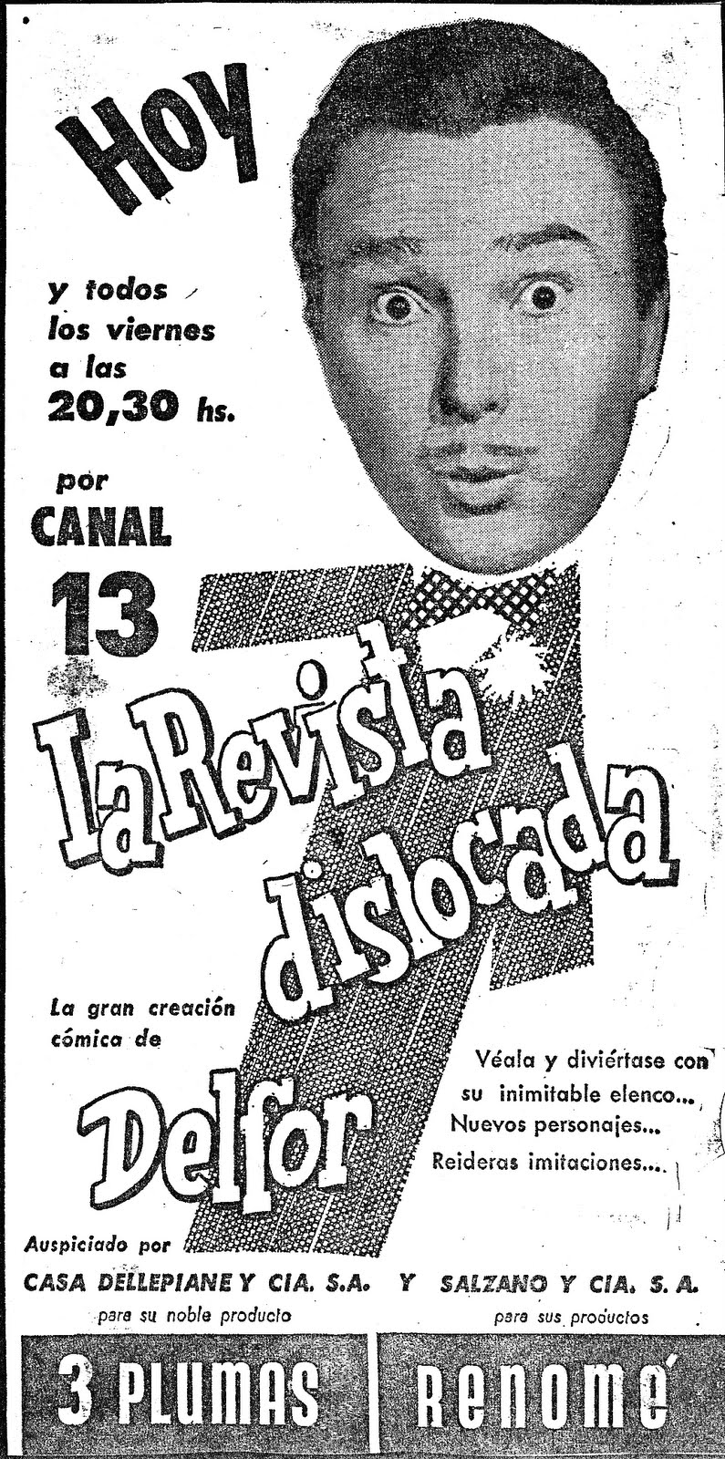 Hace ya, 12 años, falleció el gran humorista Delfor