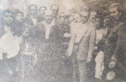 Sepelio de Don Pascual Aulisio, «Pascualito», el 28 de enero de 1960. Una verdadera multitud, despidió sus restos.