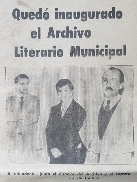 Recordando a Carlos Alberto “Chango” Ayarza (1942 – 2019), ex secretario de Cultura, de la Municipalidad de Chivilcoy.