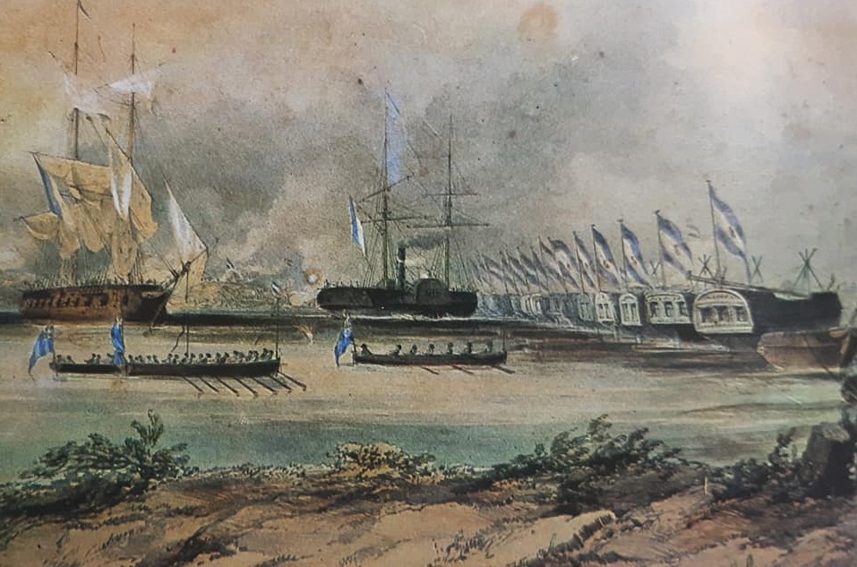 El Día de la Soberanía Nacional: La evocación del combate, de la Vuelta de Obligado, el 20 de noviembre de 1845, y los homenajes tributados en Chivilcoy.